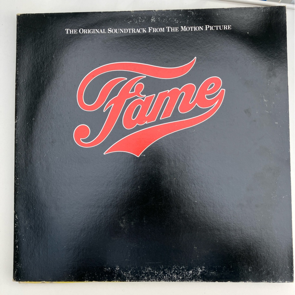 Vinyl Record FAME The Original Soundtrack From The Motion Picture 1980 RSO
